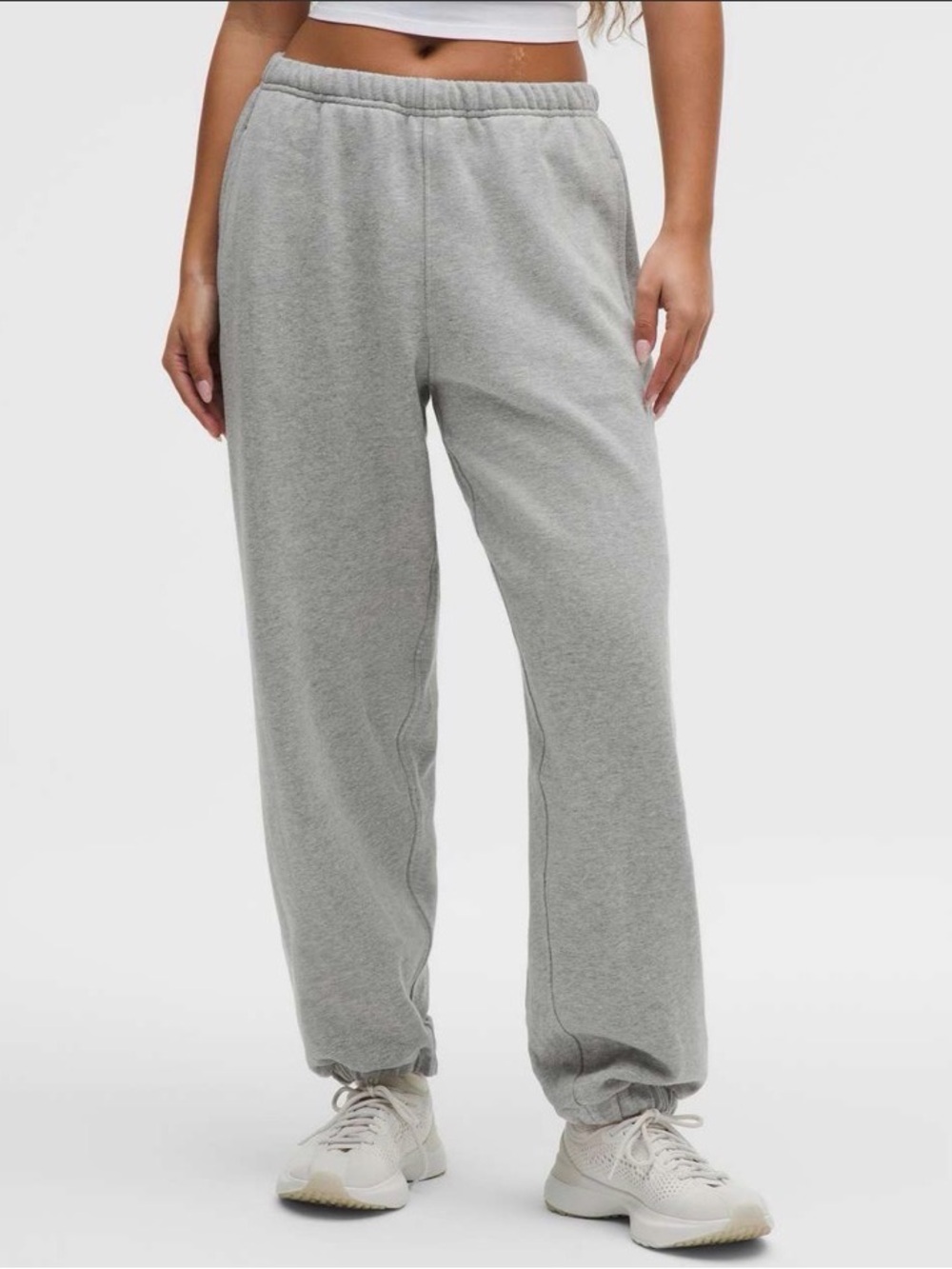 Lululemon Womens Steady State Jogger
Heathered Core Medium Grey Medium